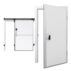 Insulated and service doors